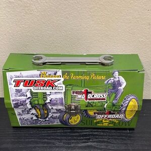 John Deere Green Offroad Tractor Tin box
